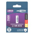 Li-Ion battery 18650 type 3500 (min. 3250 mAh)