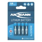 Lithium Battery AA / FR6 4 pcs. blister packaging
