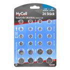 Alkaline / Lithium coin cells set of 24 