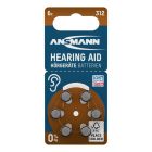 Hearing Aid batteries Type 312 / PR41