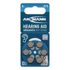 Hearing Aid batteries Type 675 / PR44
