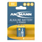 X-Power Alkaline Battery E / 6LR61 1 pcs. paper blister