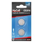 Lithium Coin cells CR2016 2pcs blister packaging