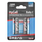 NiMH rechargeable battery C / HR14 type 3000 (min. 2500 mAh) 2pcs.