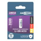 Li-Ion battery 18650 type 3500 (min. 3250 mAh)