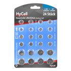 Alkaline / Lithium coin cells set of 24 