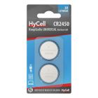 Lithium Coin cells CR2450 2pcs blister packaging