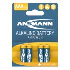 X-Power Alkaline Battery AAA / LR03 4 pcs. paper blister