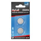 Lithium Coin cells CR2016 2pcs blister packaging