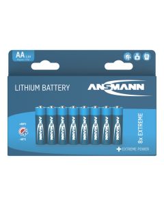 Lithium Battery AA / FR6 8 pcs. blister packaging
