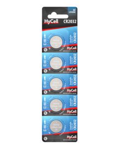 Lithium Coin cells CR2032 5pcs blister packaging