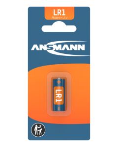 Alkaline Battery LR1 1pcs blister packaging