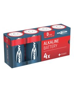 Alkaline Battery D / LR20 4 pcs. cardboard box