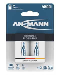  NiMH Rechargeable battery C / HR14 4500 mAh maxE 2 pcs.