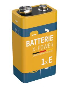 X-Power Alkaline Battery E / 6LR61 1 pcs. bulk
