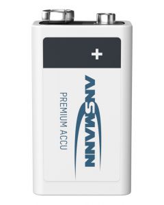  NiMH Rechargeable battery 9V block / 6F22 type 300 (min. 270 mAh) maxE 1 pcs.